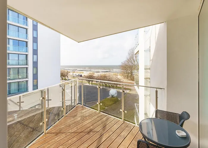 Z Widokiem Na Morze I Aneksem Kuchennym Ultra Marine Apartament Kołobrzeg