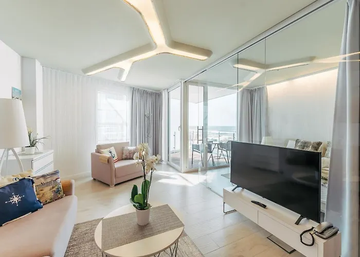 Z Widokiem Na Morze I Aneksem Kuchennym Ultra Marine Apartament